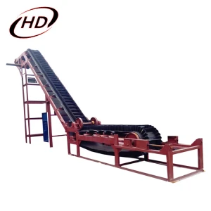 Heavy duty pvc belt conveyor system for potato/food industry