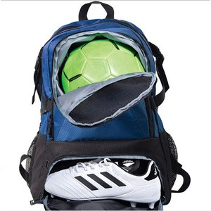 Hecheng Durable Lightweight Outdoor Sport Wholesale Soccer Backpack With Shoe Compartment