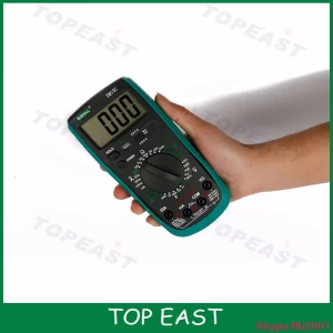 HFE Ammeter Display Auto Range Professional Digital Multimeter EM15C