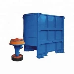 High concentration hydraulic pulper for waste paper pulping