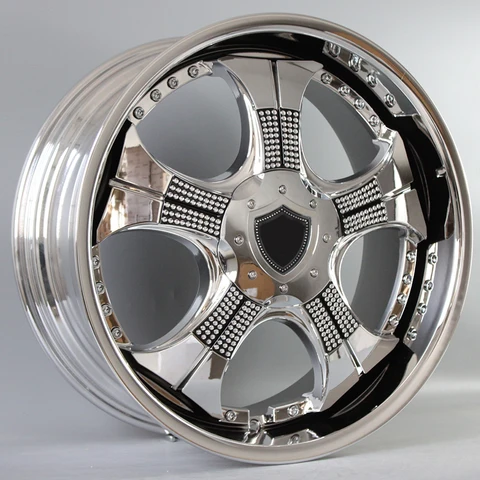 Buy High-end Custom Car Wheels 20 Inches 5x112 5x120 5x114.3 Aluminum ...