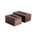 Import High-end custom design black walnut wood tissue box solid wood napkin box for home restaurant from China