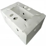 High-end Waterproof Fruit Carton Packaging Fresh Asparagus Packing Folding Plastic PP Hollow Sheet Box