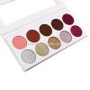 high pigment private label 10 colors eyeshadow palette makeup