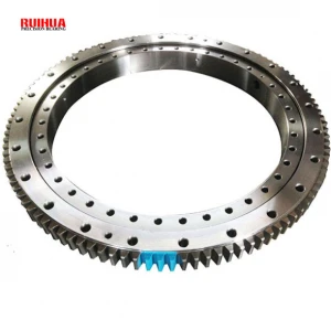 high precision fast delivery turntable bearing crane slewing ring bearing 120*260*58mm