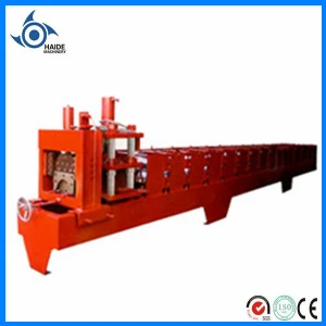 high precision ridge cap tile forming machine with hydraulic cutter