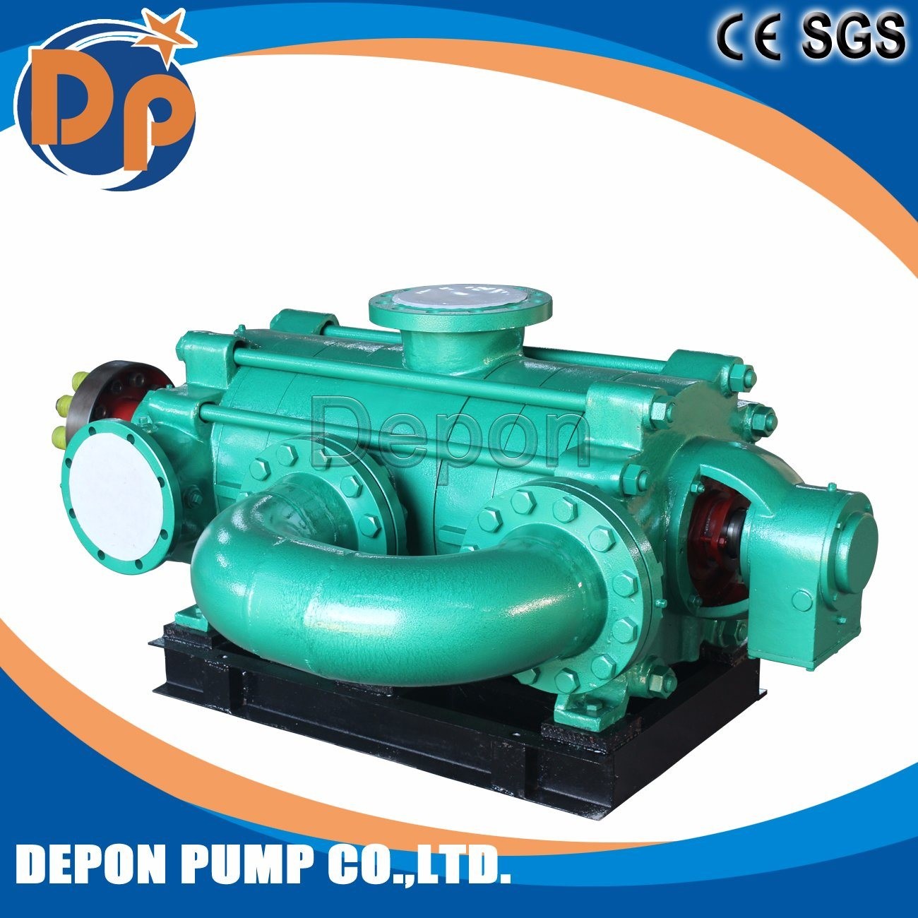 High Pressure Horizontal Multistage Booster Water Pump Centrifugal Type