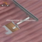 High quality best price aluminum rail solar mounting system for Warranty time 25 year