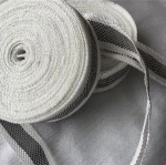 high quality carbon fiber cloth, 3K2050G/Sq.m 3k carbon_240tex fiberglass hybrid plain tape (White_black)