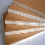 High Quality Commercial Plywood with melamine paper/ veneer face.