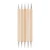 Import High Quality Customized 5pcs Nail Art Dotting Tool Pen Double Head Wool Handle Nail Drill Brush from China