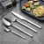 Import High quality exquisite 18/0 heat forged stainless steel dinner knife set from China