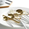 High Quality Flatware Sets Wedding Knife and Fork Flatware Golden