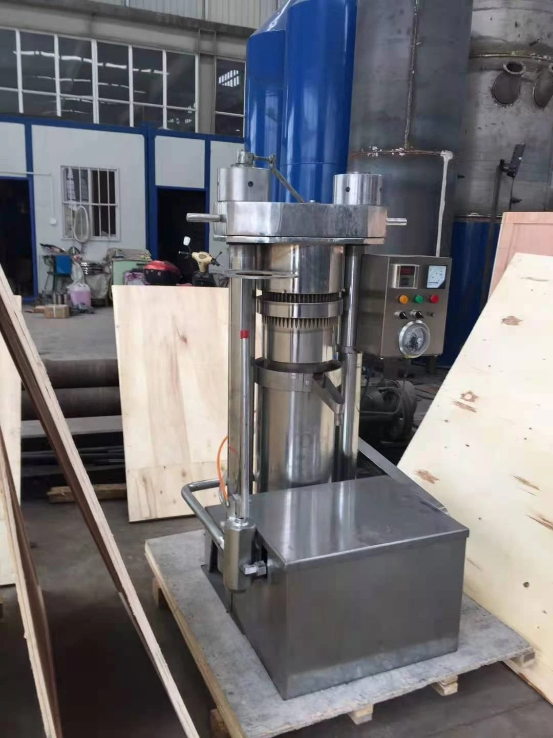 High Quality Full Automatic Hydraulic Oil Press Machine for Sesame Seed Pressing Hydraulic Oil Making Equipment