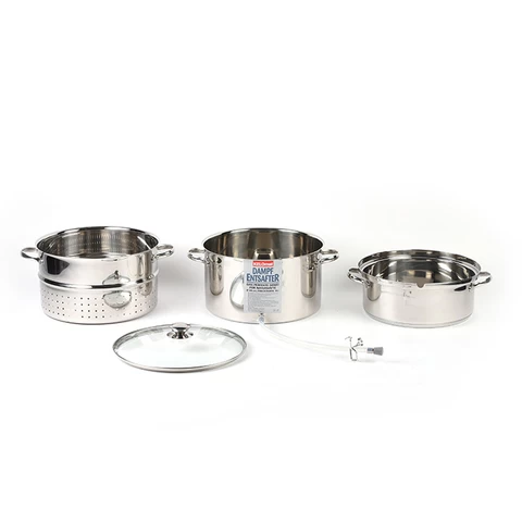 High quality Functional cooking pot stainless steel steamer pot