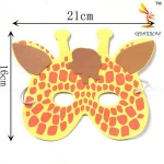 High Quality Giraffe Simple Design Masquerade Party Masks