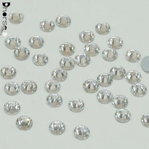 High quality Hot fix flatback crystal rhinestones for garment