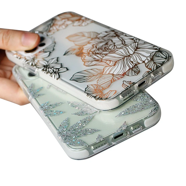 High Quality Hotselling  Varieties Of Styles Customized Transparent Printing Antidrop Mobile Phone Protective Cover