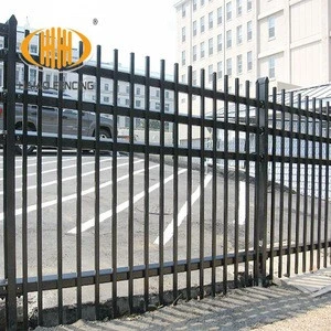 High quality iron fence steel cheap fence gates design philippines gates and fences