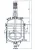 Import high quality lab stainless steel glass lined reactor from China