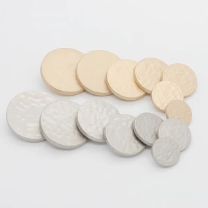High Quality Metal Zinc Alloy High Foot Sewing Button