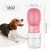Import high quality  portable pet dog water bottle travel from China