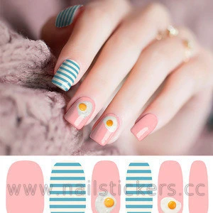 High quality product 2D type wholesale best 100% rea nail polish strips
