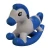 High quality PVC inflatable panda rocking horse for adult indoor inflatable animal toy