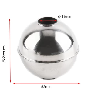 High quality SS304 Stainless steel Magnetic float BALL for water sensor ESB52X52X15mm Hot selling