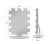 High Quality Tabletops LED Illuminated Makeup Mirror with 12pcs LED Dimmable Bulbs