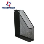High quality wire mesh magazine holder desktop file holder office desk book stand