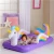 Import High Quantity Comfortable Flocking Inflatable Unicorn Shaped Kids Airbed With Frame Durable Folding Portable Child Camping Air M from China