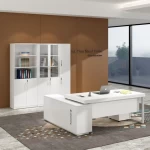 High-tech modern ceo boss executive table office computer table design executive desk Modern L-Shaped Desk home office furniture