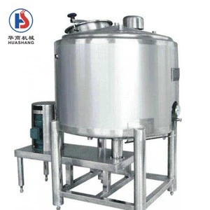 High technology Square Stainless Steel Food grade beverage juice stirring and emulsifying tank Machine