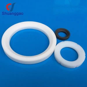High temperature chemical resistant virgin PTFE ball valve seat ring