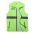 Import High Visibility Zipper Front Safety Vest With Reflective Strips Men Women ANSI Certified Construction Security Traffic Work Wear from China