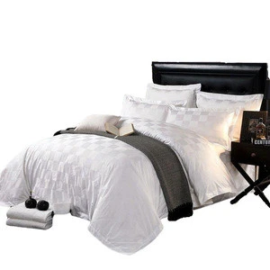 Hilton bedding used 60*40S high quality 5 star hotel bedding sets