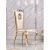 Import Home furniture European design dining chair metal dining chair design dining chair for restaurant from China