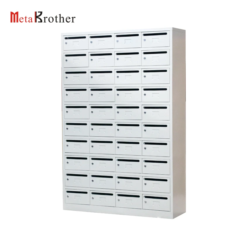 Home & Garden American Apartment Building Steel Mailbox Outdoor Post Parcel Newspaper Delivery Letter Box