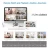 Import Home Security Monitoring Tuya Control Motion Detection  2MP 1080p Bullet CCTV Security Camera System Wireless Kit Set from China