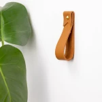 Home Things Organizer Leather Wall Hook Hanging Strap Towel Holder