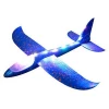 HOSHI Hand Throwing Airplane 48cm LED Light Airplane Toy EPP Foam Children Glider Plane Fun Toy for outdoor Plane