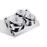Hot 3Pcs Manicure Liquid Cup Acrylic Powder Organizer Tray with Nail Brush Powder Holder Container Nail Art Equipment Tools