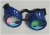 Import Hot Black Kaleidoscope Reflation Lens Plastic Frame True Colors Mirror Rainbow Lens Sunglasses Crystal Lenses from China