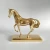 Import hot modern metal art decor sculpture  copper animal  brass horse sculpture from China
