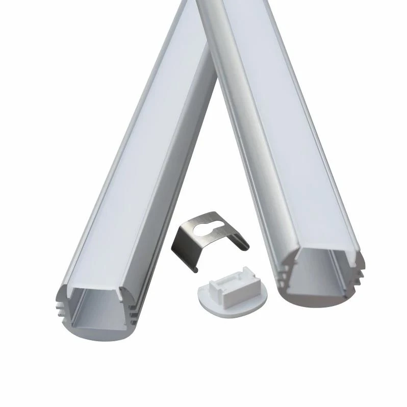 HOT PRODUCT LED alu profile round led aluminum profile for led strip light  Alloy alu profil for led strip channel housing