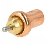 Hot Sale Brass thermostat cartridge,three cone bit,screwed joint