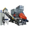 hot sale CE approved 1000kg/hr PET plastic bottle crushing washing recycling line