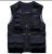 Import Hot Sale High Quality Uniform  Work Vest  100% Polyester Fibre  Sleeveless Many Pockets Work Tectical   Reflective Vest from China