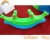Import hot sale indoor plastic cartoon animal double seat kids rocker ride on toy from China